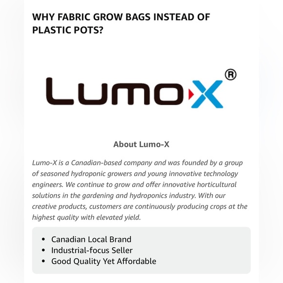 🇨🇦🆕Heavy Duty 7 Gallon Fabric Grow Bags 5 Pack with Pruning Snips - Picture 9 of 16